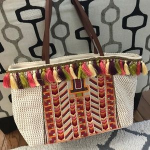 Steven by Steve Madden fringe tote